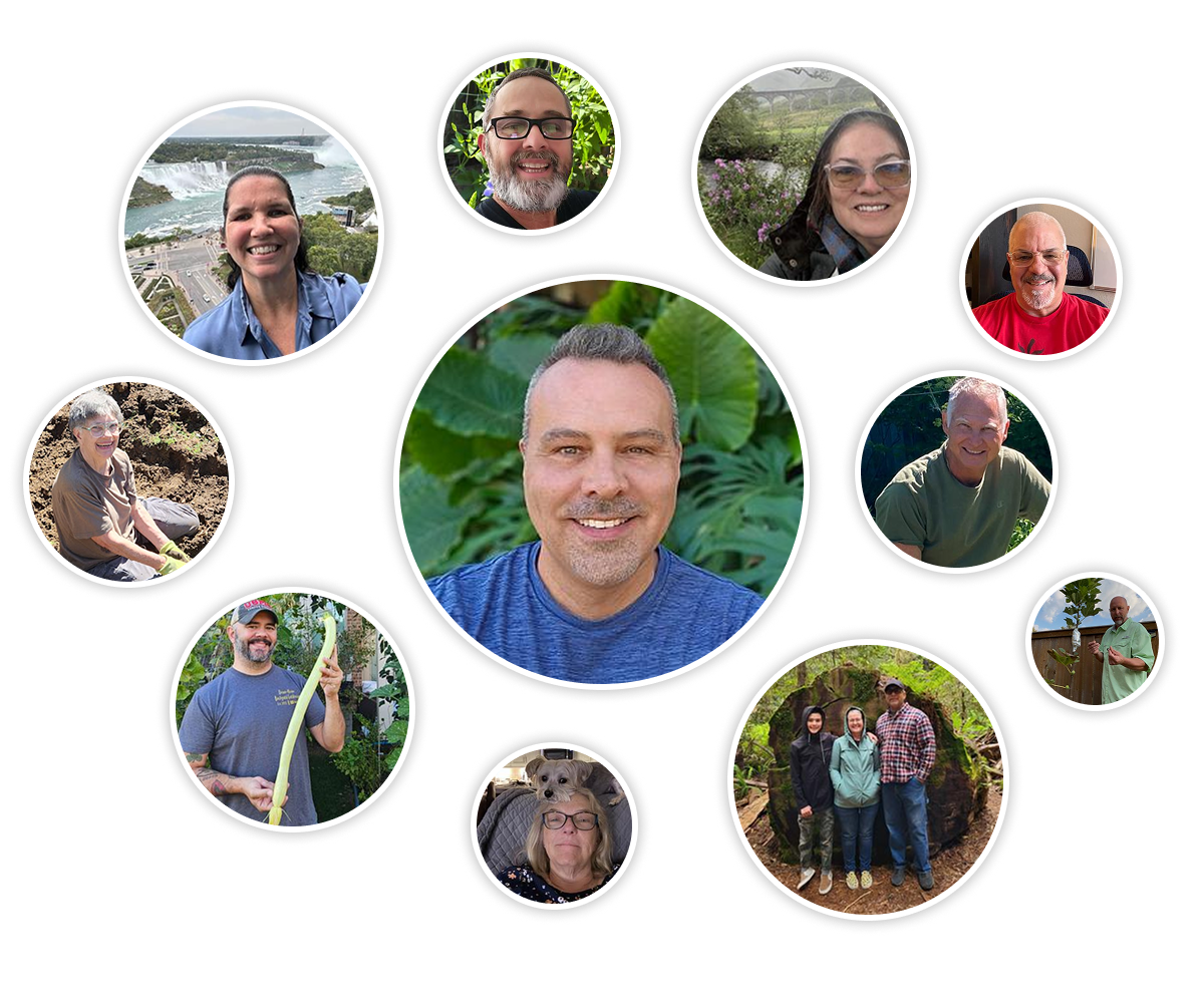 Members of the Skyridge+ gardening community